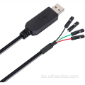 Kompatible UART 5V/3,3 V FTDI-FFT232RL USB an TTL-Serial-Kabel